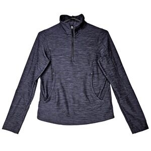 Obermeyer Womens Pullover‎ Long Sleeve Quarter Zip Athletic Top Large Activewear
